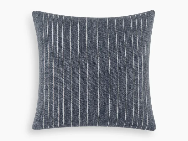 Organic Cotton & Wool Textured Stripe Pillow Cover